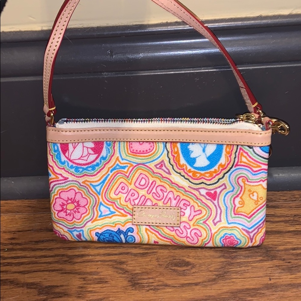 Dooney&Bourke*Disney Pop Princess Slim Wristlet